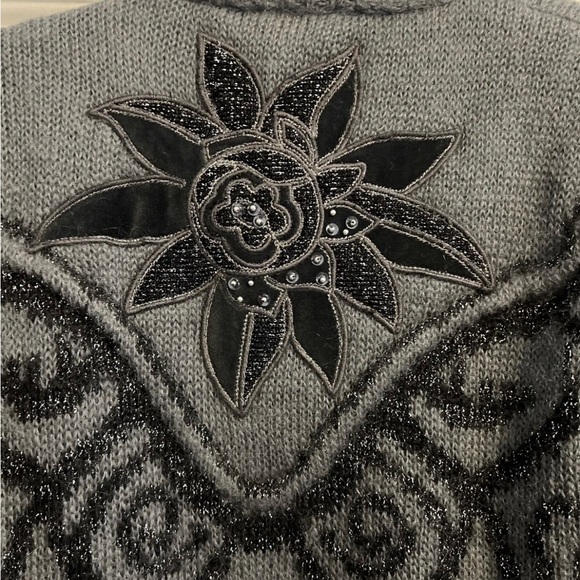 Vintage Escada Wool Open Front Cardigan - Picture 6 of 9